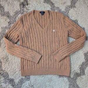 Chaps V Neck Sweater